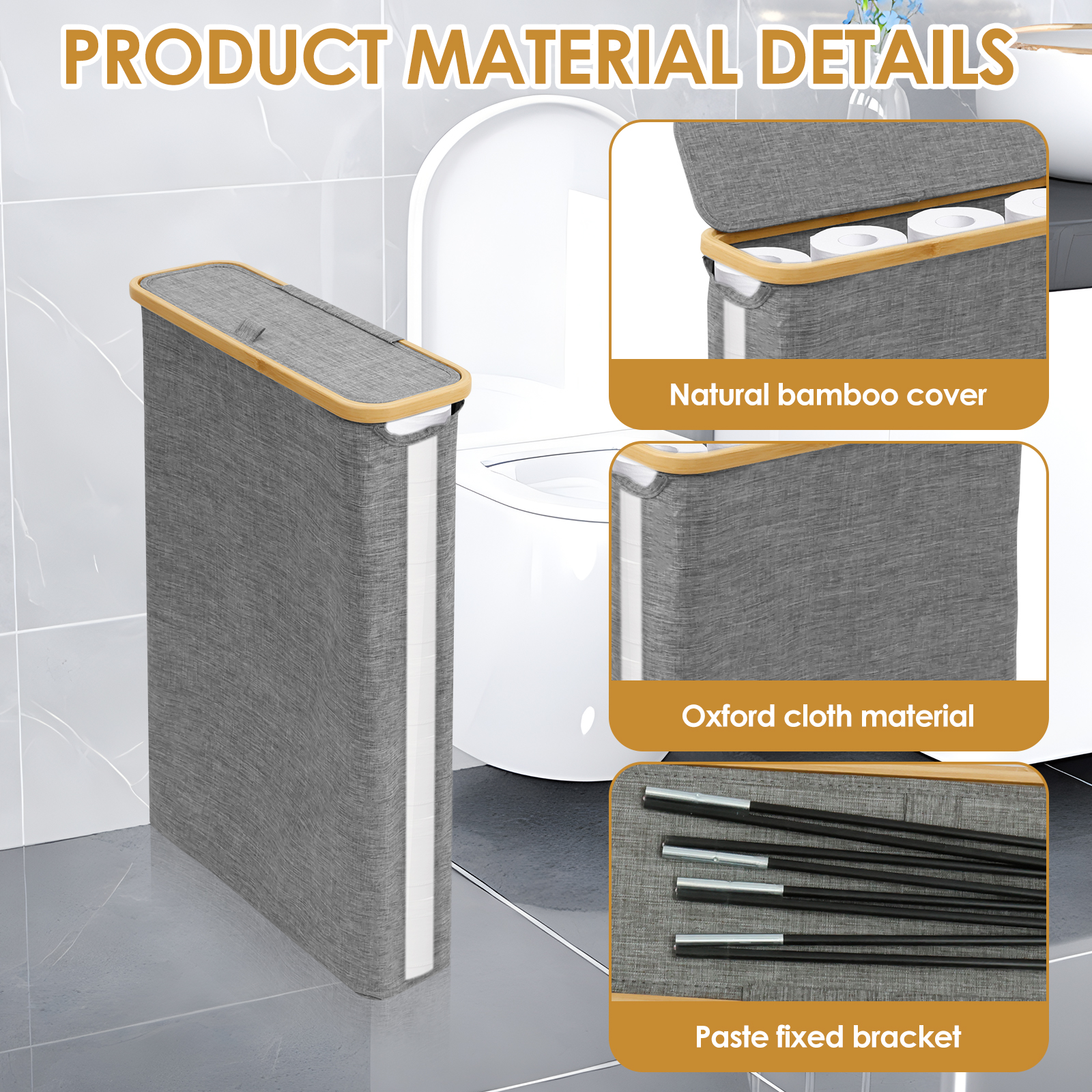 40L Toilet Paper Basket Bathro - Agar Tissue Culture review and price