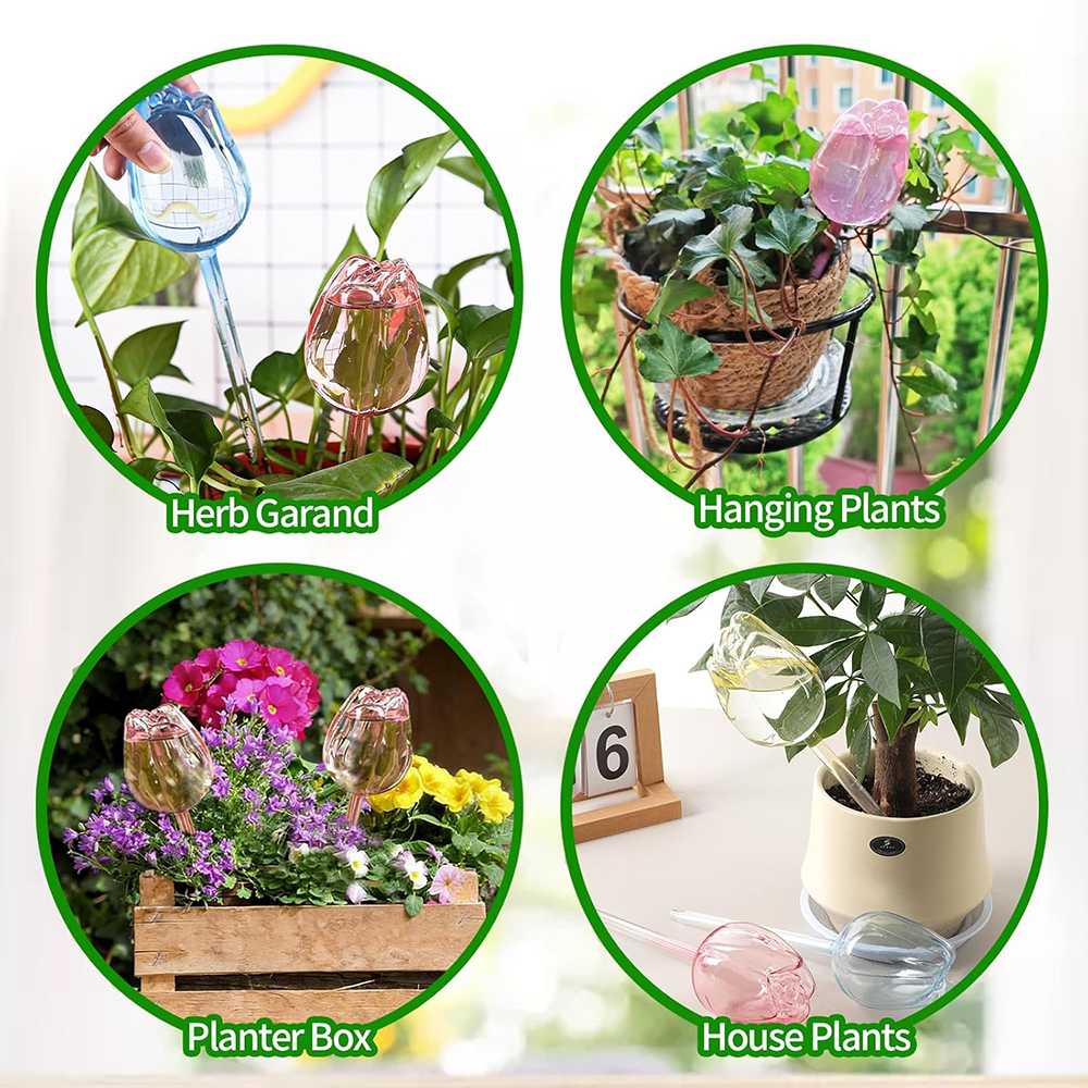 2/4pcs Tulip-Shaped Self-Water - Self Watering Insert review and price