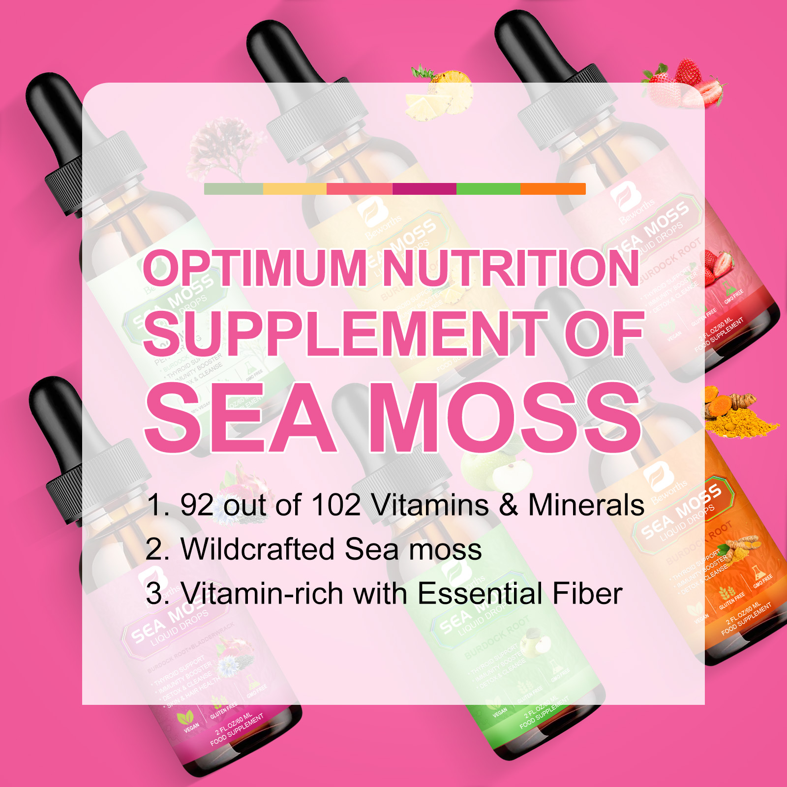 BEWORTHS 3000MG Seamoss Liquid - Root Stimulator Liquid review and price