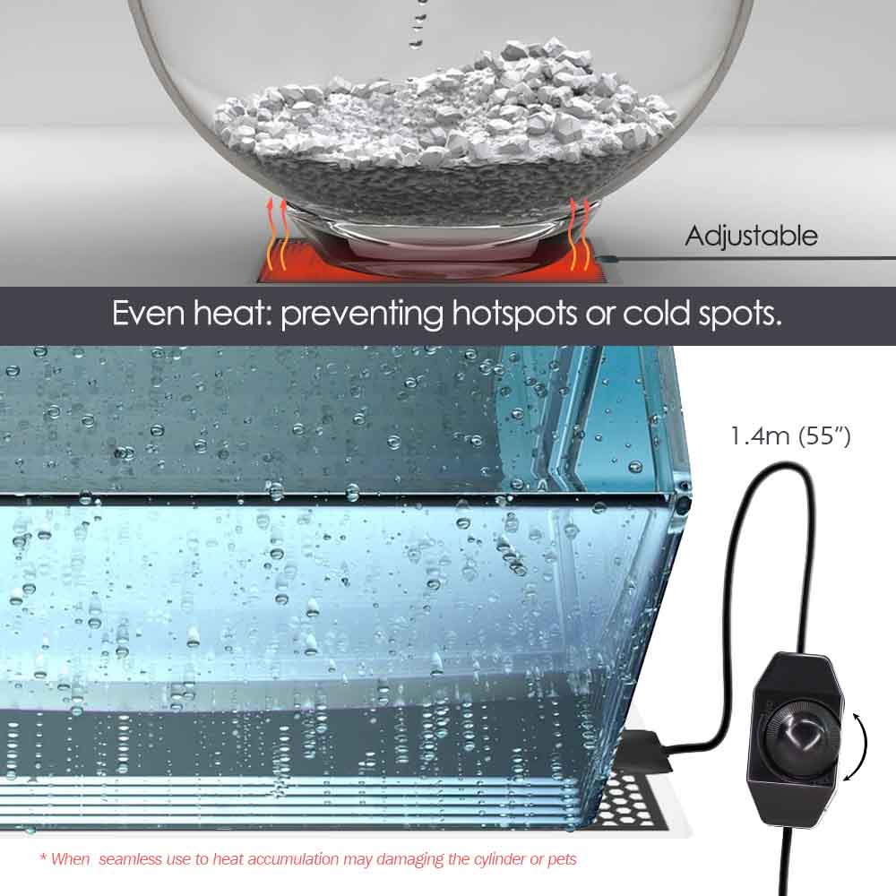 5-20W Reptile Heat Mat Plants  - Heat Mat Seedling review and price