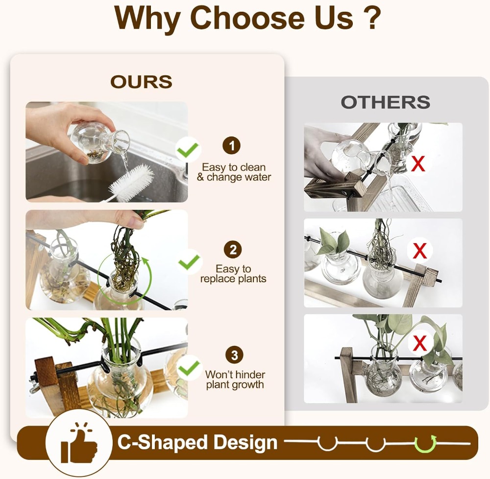 Plant Propagation Station with - Propagation Station Vase review and price