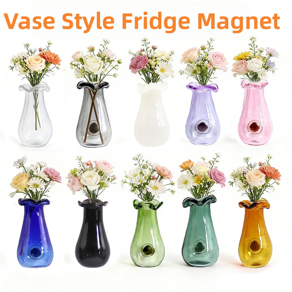 6Pcs DIY 3D Mini Vase Magnets  - Propagation Station Vase review and price