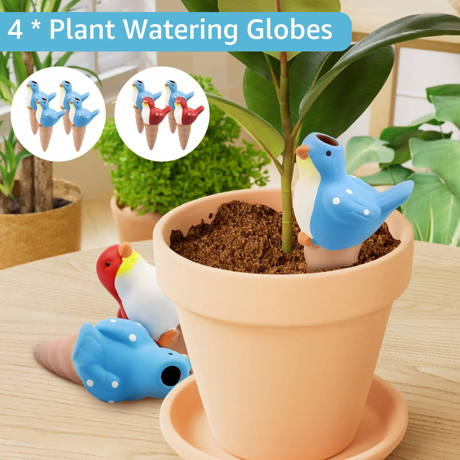 4Pcs Automatic Plant Watering  - Self Watering Insert review and price
