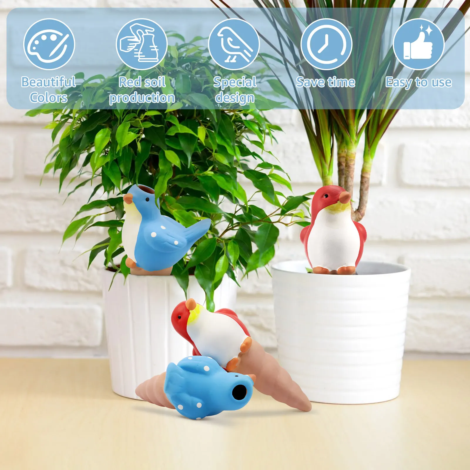 4Pcs Automatic Plant Watering  - Self Watering Insert review and price