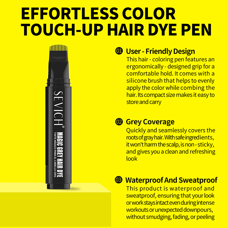 Temporary Hair Dye Pen Comb In - Root Stimulator Liquid review and price